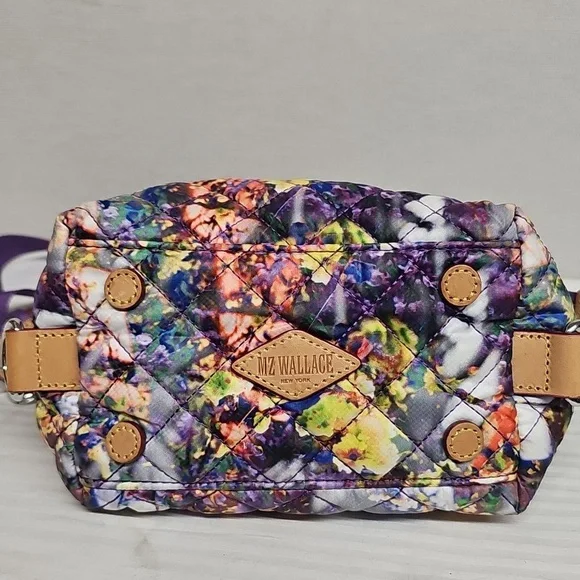 MZ WALLACE CRAZY QUILT MICRO SUTTON BAG BFPM-05-064 - Picture 5 of 8